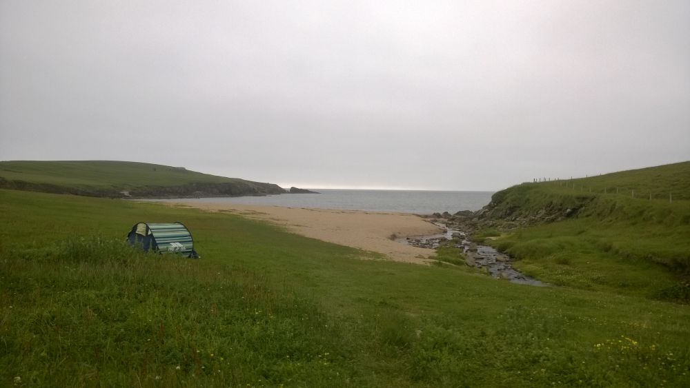 Skaw Beach, Schottland